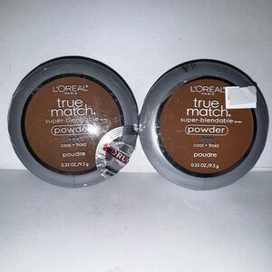 x2 - Cool C8 Cocoa ~ L'OREAL TRUE MATCH Super-Blendable Powder ~ Sealed! x2